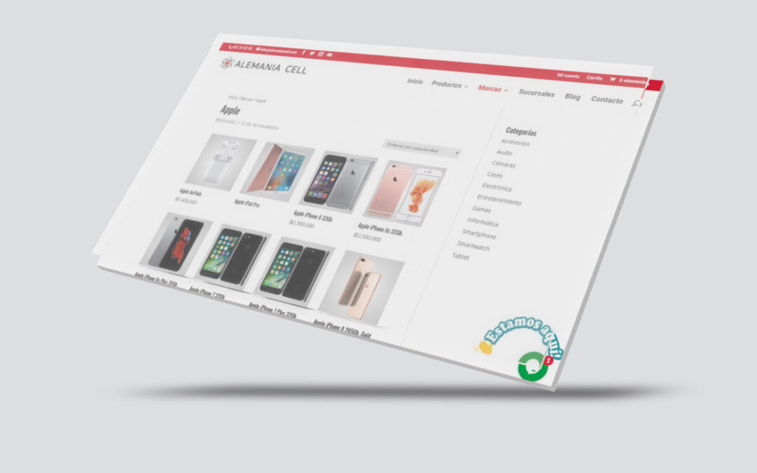 Ecommerce con Catalogo Web